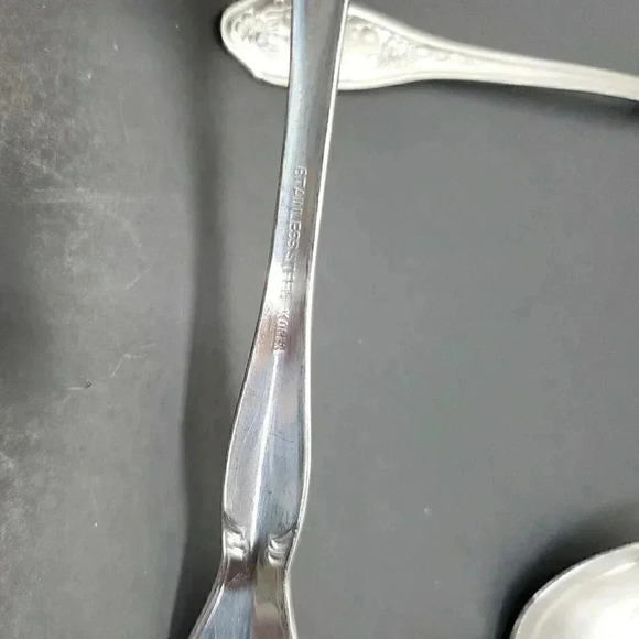 Flatware Stainless Steel Korea Letter "H" Engraved On Handle - Picture 11 of 13